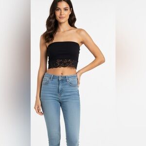 SHEIN ribbed tube top